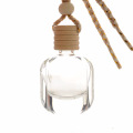 wholesale 10ml air freshener empty hanging car perfume bottle